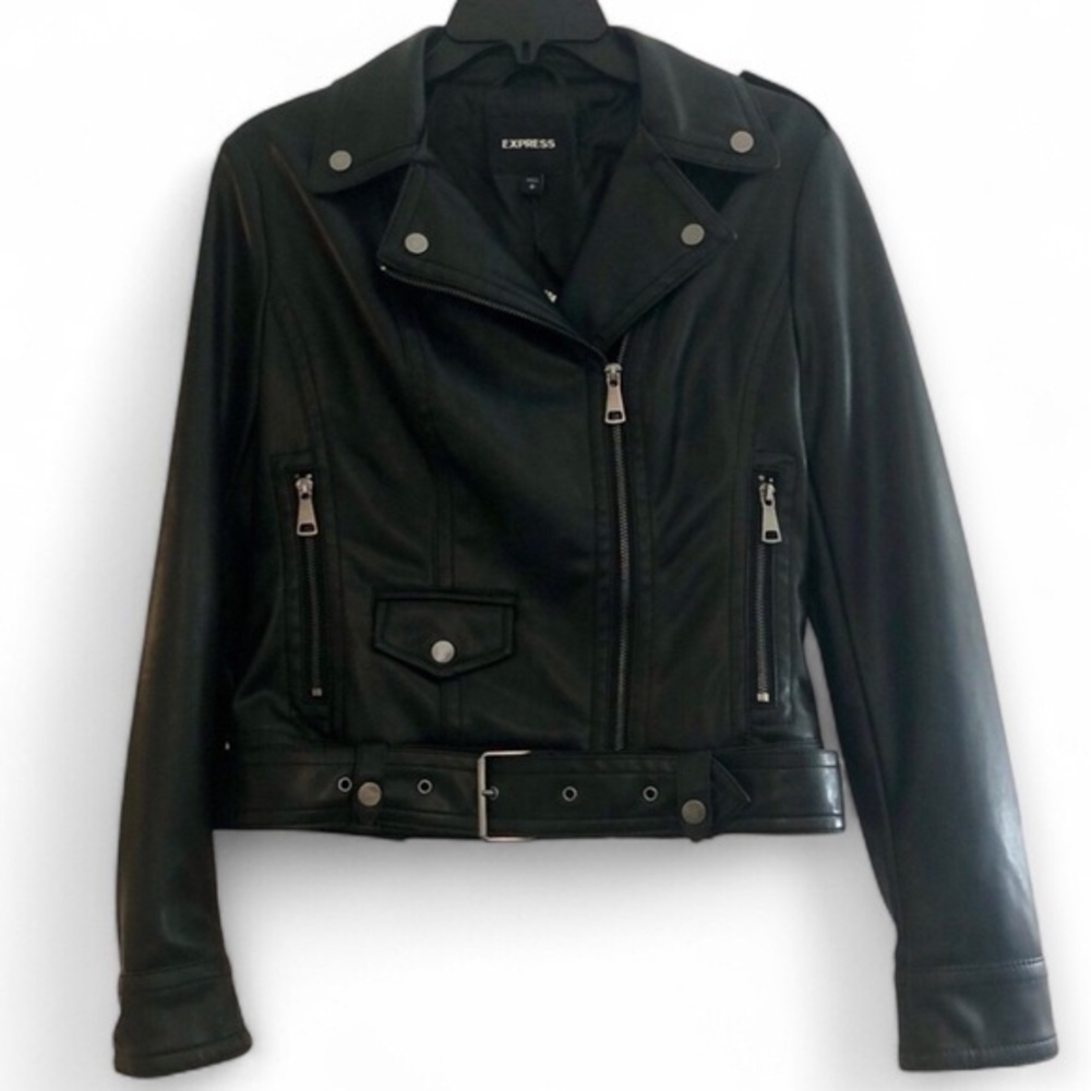 Brand New Women’s Express Faux Leather  jacket small